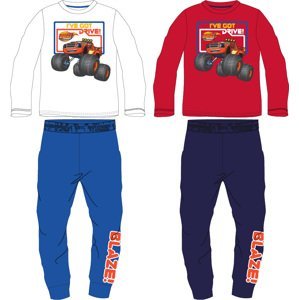 Chlapecké pyžamo - Plamínek a čtyřkoláci 5204120, bordo / tmavě modrá Barva: Bordo, Velikost: 110