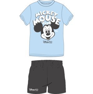 Mickey Mouse - licence Chlapecké pyžamo - Mickey Mouse 5204B222, světle modrá / antracit Barva: Modrá, Velikost: 140