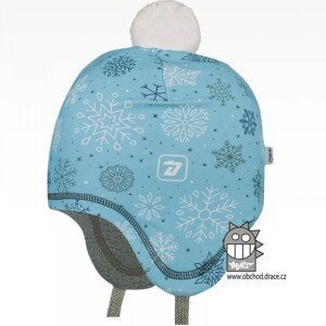 Chlapecká zimní funkční čepice Dráče - Polárka 27, světle modrá Barva: Modrá, Velikost: 50-52