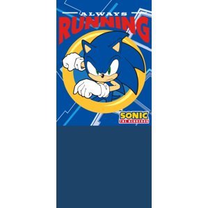 Ježek SONIC - licence Chlapecký nákrčník s flísem - Ježek Sonic 5241083, tmavě modrá Barva: Modrá tmavě, Velikost: uni velikost