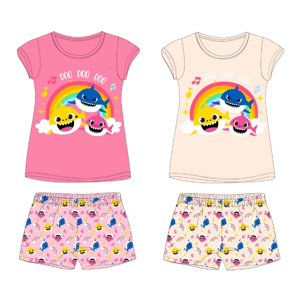 Dívčí pyžamo - Baby Shark 5204028, růžová Barva: Růžová, Velikost: 92
