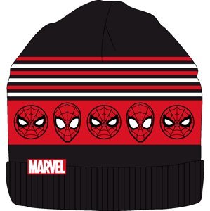 Spider Man - licence Chlapecká zimní čepice - Spider-Man 52391380, černá Barva: Černá, Velikost: velikost 52