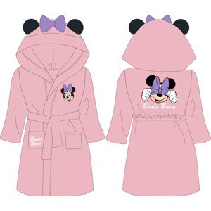 Minnie Mouse - licence Dívčí župan - Minnie Mouse 5240B604, růžová Barva: Růžová, Velikost: 98