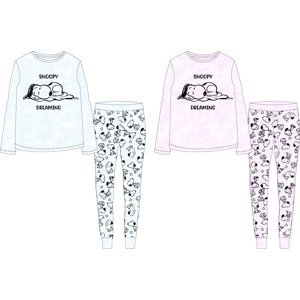 Snoopy - licence Dívčí pyžamo - Snoopy 5204605, růžová Barva: Růžová, Velikost: 158-164