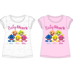 Dívčí tričko - Baby Shark 5202029, růžová Barva: Růžová, Velikost: 116
