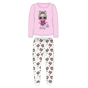 LOL. Surprise- licence Dívčí pyžamo - LOL.Surprise 5204361, růžová / smetanové kalhoty Barva: Růžová, Velikost: 104