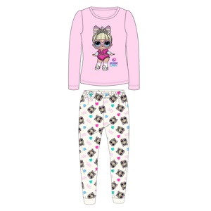 LOL. Surprise- licence Dívčí pyžamo - LOL.Surprise 5204361, růžová / smetanové kalhoty Barva: Růžová, Velikost: 122