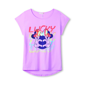 Dívčí tričko - KUGO WT0894, fialková Barva: Fialková, Velikost: 146