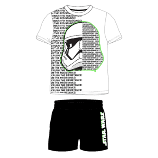 Star-Wars licence Chlapecké pyžamo - Star Wars 52049307, bílá / černá Barva: Bílá, Velikost: 164
