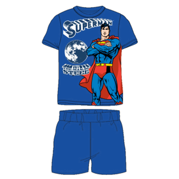 superman-licence Chlapecké pyžamo - Superman 5204302WOL, modrá Barva: Modrá, Velikost: 122