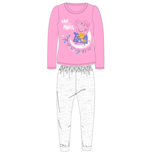 Prasátko Pepa - licence Dívčí pyžamo - Prasátko Peppa 5204888, růžová Barva: Růžová, Velikost: 92