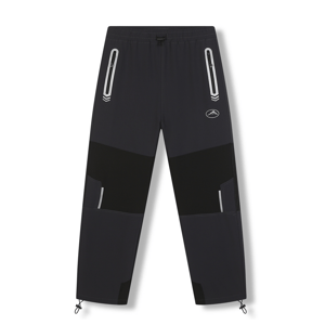 Chlapecké softshellové kalhoty - KUGO HK7586, tmavě šedá / černá kolena Barva: Šedá, Velikost: 146