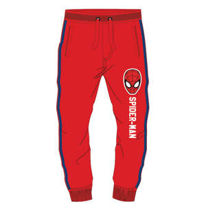 Spider Man - licence Chlapecké tepláky - Spider-Man 52111245, červená Barva: Červená, Velikost: 110