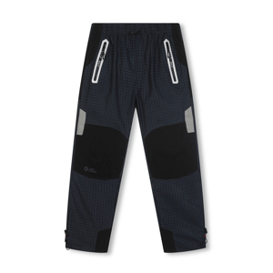 Chlapecké outdoorové kalhoty - KUGO G8556, šedomodrá / šedé kapsy Barva: Šedá, Velikost: 158