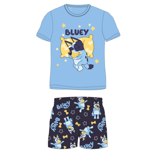 Bluey - licence Chlapecké pyžamo - Bluey 5204009, modrá / tmavě modrá Barva: Modrá, Velikost: 92
