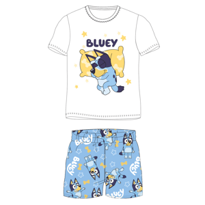 Bluey - licence Chlapecké pyžamo - Bluey 5204009, bílá / světle modrá Barva: Bílá, Velikost: 98