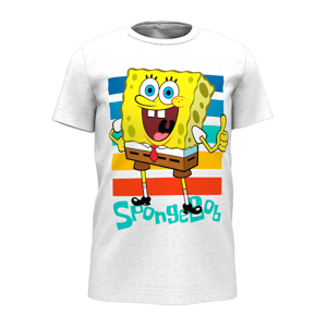 SpongeBob v kalhotách - licence Chlapecké tričko - SpongeBob v kalhotách 5202209, světle šedý melír Barva: Šedá, Velikost: 104