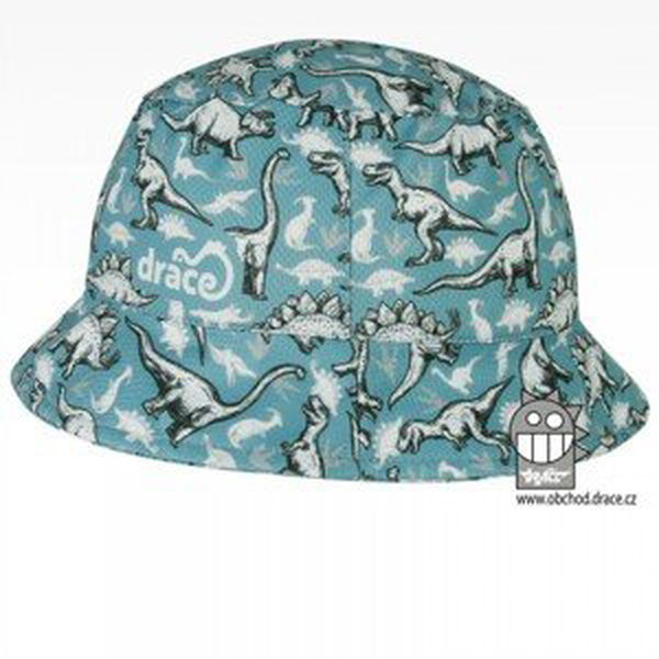 Funkční letní klobouk Dráče - Florida 31, šedomodrá, dino Barva: Modrá, Velikost: 46-48