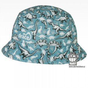 Funkční letní klobouk Dráče - Florida 31, šedomodrá, dino Barva: Modrá, Velikost: 48-50