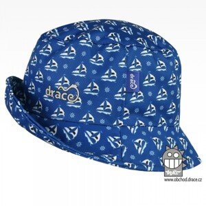 Funkční letní klobouk Dráče - Florida 19, modrá, lodě Barva: Modrá, Velikost: 46-48