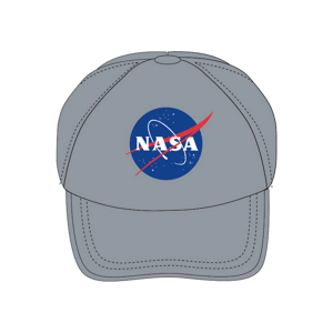 Nasa - licence Chlapecká kšiltovka - NASA 5239247, šedá Barva: Šedá, Velikost: velikost 54