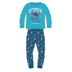Lilo & Stitch - licence Chlapecké pyžamo - Lilo & Stitch 5204B886, tyrkysová / petrol Barva: Tyrkysová, Velikost: 104