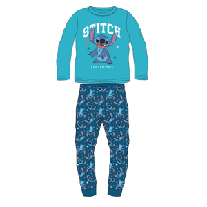 Lilo & Stitch - licence Chlapecké pyžamo - Lilo & Stitch 5204B886, tyrkysová / petrol Barva: Tyrkysová, Velikost: 128