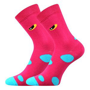 Dívčí ponožky Lonka - Twidorik, růžová Barva: Růžová, Velikost: 35-38
