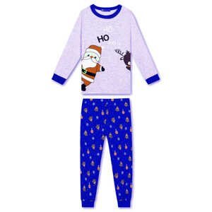 Chlapecké pyžamo - KUGO MP1310, modrá Barva: Modrá, Velikost: 104