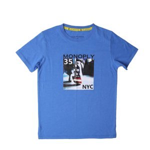 Chlapecké triko - Wolf S2103, modrá Barva: Modrá, Velikost: 134