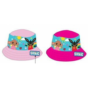 Králíček bing- licence Dívčí klobouček - Králíček Bing 771-999, světle růžová Barva: Růžová světlejší, Velikost: velikost 52