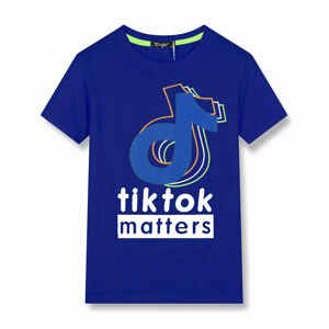 Chlapecké triko - KUGO FC0252, modrá Barva: Modrá, Velikost: 152