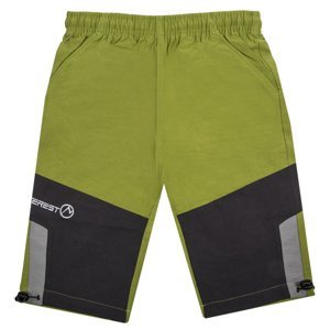 Chlapecké 3/4 plátěné kalhoty - NEVEREST B131, zelená Barva: Zelená, Velikost: 98