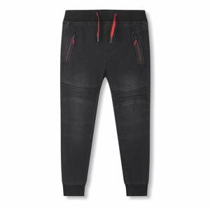 Chlapecké riflové kalhoty - KUGO CK0902, černá Barva: Černá, Velikost: 116
