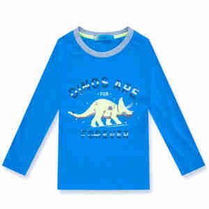 Chlapecké triko - KUGO MC1281, modrá Barva: Modrá, Velikost: 98