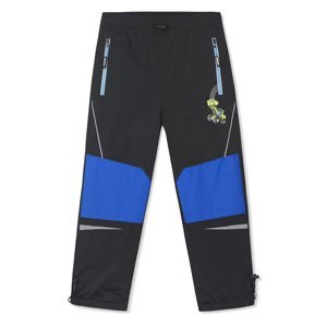 Chlapecké šusťákové kalhoty, zateplené - KUGO DK7092m, tmavě modrá Barva: Modrá tmavě, Velikost: 104