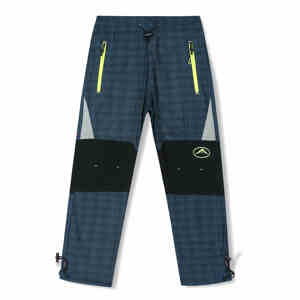 Chlapecké outdoorové kalhoty - KUGO G9625, petrol - signální zip Barva: Petrol, Velikost: 98