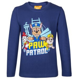 Paw Patrol - Tlapková patrola -Licence Chlapecké triko - Paw Patrol 962-630, tmavě modrá Barva: Modrá tmavě, Velikost: 98