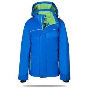 Chlapecká zimní bunda - KUGO TB263, modrá Barva: Modrá, Velikost: 110
