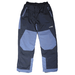 Chlapecké šusťákové kalhoty, zateplené - Wolf B2172, tmavě šedá Barva: Šedá tmavě, Velikost: 104