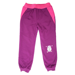 Dívčí softshellové kalhoty, zateplené - Wolf B2191, fialovorůžová Barva: Fialovorůžová, Velikost: 92