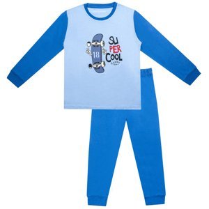 Chlapecké pyžamo - Wolf S2167, modrá Barva: Modrá, Velikost: 116