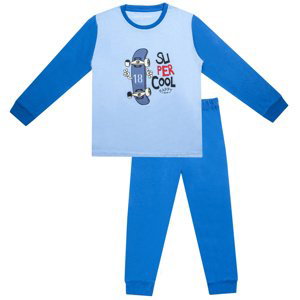Chlapecké pyžamo - Wolf S2167, modrá Barva: Modrá, Velikost: 134