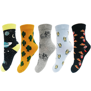 Chlapecké ponožky Aura.Via - GZF7375, mix barev Barva: Mix barev, Velikost: 28-31
