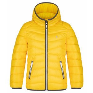 Chlapecká zimní bunda - Loap Ingell, žlutá Barva: Žlutá, Velikost: 134-140