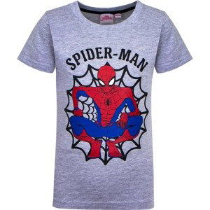 Spider Man - licence Chlapecké triko-Spider-Man 35686, šedá Barva: Šedá, Velikost: 92