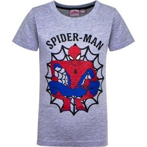 Spider Man - licence Chlapecké triko-Spider-Man 35686, šedá Barva: Šedá, Velikost: 104