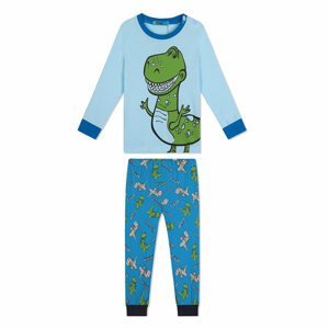 Chlapecké pyžamo - KUGO MP1516, světle modrá Barva: Modrá světle, Velikost: 98