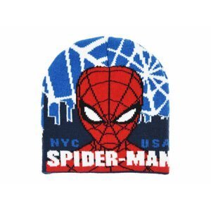 Spider Man - licence Chlapecká čepice - Spider-Man HS4005, modrá Barva: Modrá, Velikost: velikost 52