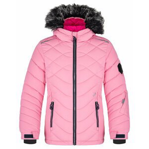 Dívčí lyžařská bunda - Loap Fully, světle růžová Barva: Růžová, Velikost: 146-152